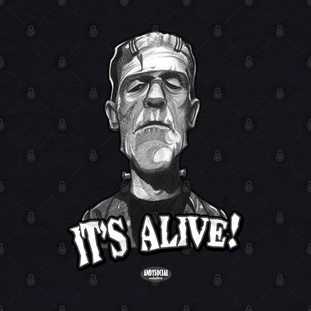 Frankenstein's Monster (Karloff) by AndysocialIndustries